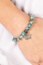 Load image into Gallery viewer, Butterfly Nirvana - Blue Bracelet - Paparazzi Jewelry