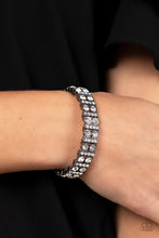 Load image into Gallery viewer, Mic Dropping Drama - Black Bracelet - Paparazzi Jewelry