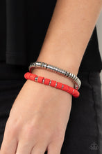 Load image into Gallery viewer, Catalina Marina - Red Bracelet - Paparazzi Jewelry