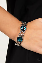 Load image into Gallery viewer, Devoted to Drama - Blue Bracelet - Paparazzi Jewelry