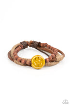 Load image into Gallery viewer, paparazzi-accessories-existential-earth-child-yellow-bracelet