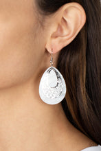 Load image into Gallery viewer, Bountiful Beaches - White Earrings - Paparazzi Jewelry