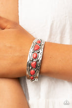 Load image into Gallery viewer, Saguaro Sultan - Red Bracelet - Paparazzi Jewelry