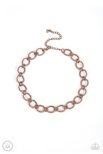 Load image into Gallery viewer, paparazzi-accessories-90s-nostalgia-copper-necklace