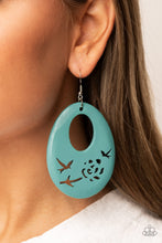 Load image into Gallery viewer, Home TWEET Home - Blue Earrings - Paparazzi Jewelry