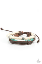 Load image into Gallery viewer, paparazzi-accessories-timber-trail-blue-bracelet