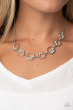 Load image into Gallery viewer, Blissfully Bubbly - White Necklace - Paparazzi Jewelry