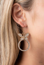 Load image into Gallery viewer, Paradise Found - Gold Earrings - Paparazzi Jewelry