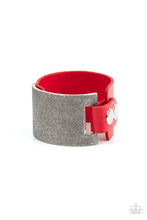 Load image into Gallery viewer, paparazzi-accessories-studded-synchronism-red