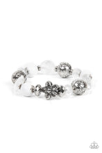Load image into Gallery viewer, paparazzi-accessories-pretty-persuasion-white-bracelet