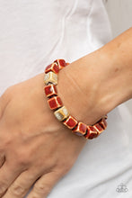 Load image into Gallery viewer, Glaze Craze - Red Bracelet - Paparazzi Jewelry