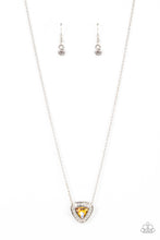 Load image into Gallery viewer, paparazzi-accessories-the-whole-package-yellow-necklace