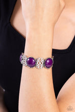 Load image into Gallery viewer, Ethereal Excursion - Purple Bracelet - Paparazzi Jewelry