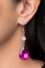 Load image into Gallery viewer, Smile for the Camera - Pink Earrings - Paparazzi Jewelry