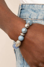 Load image into Gallery viewer, Tonal Takeover - Blue Bracelet - Paparazzi Jewelry