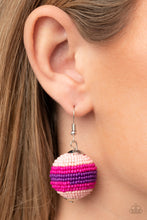 Load image into Gallery viewer, Zest Fest - Pink Earrings - Paparazzi Jewelry