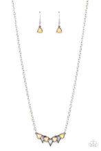 Load image into Gallery viewer, paparazzi-accessories-pyramid-prowl-yellow-necklace