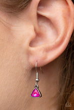 Load image into Gallery viewer, Pyramid Prowl - Pink Necklace - Paparazzi Jewelry