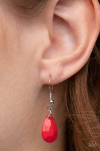 Load image into Gallery viewer, A Passing FAN-cy - Red Necklace - Paparazzi Jewelry