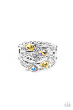 Load image into Gallery viewer, paparazzi-accessories-ethereal-escapade-yellow-ring