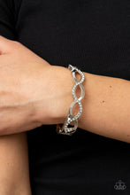 Load image into Gallery viewer, Tailored Twinkle - White Bracelet - Paparazzi Jewelry