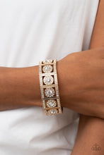 Load image into Gallery viewer, Ultra Upscale - Gold Bracelet - Paparazzi Jewelry