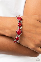 Load image into Gallery viewer, Boldly BEAD-azzled - Red Bracelet - Paparazzi Jewelry