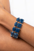 Load image into Gallery viewer, Dont Forget Your Toga - Blue Bracelet - Paparazzi Jewelry