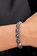 Load image into Gallery viewer, Eye-Opening Opulence - Silver Bracelet - Paparazzi Jewelry