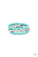 Load image into Gallery viewer, paparazzi-accessories-anasazi-apothecary-blue-bracelet