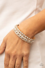 Load image into Gallery viewer, Mega Megawatt - Gold Bracelet - Paparazzi Jewelry