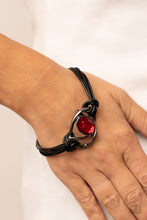 Load image into Gallery viewer, Keep Your Distance - Red Bracelet - Paparazzi Jewelry