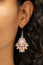 Load image into Gallery viewer, Magic Spell Sparkle - Orange Earrings - Paparazzi Jewelry
