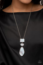 Load image into Gallery viewer, Hidden Cove - Silver Necklace - Paparazzi Jewelry
