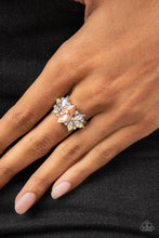 Load image into Gallery viewer, Luxury Luster - Orange Ring - Paparazzi Jewelry