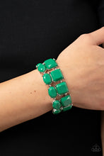 Load image into Gallery viewer, Dont Forget Your Toga - Green Bracelet - Paparazzi Jewelry