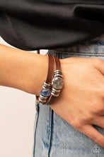 Load image into Gallery viewer, All Willy-Nilly - Blue Bracelet - Paparazzi Jewelry