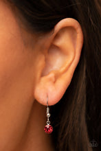 Load image into Gallery viewer, Lockdown My Heart - Red Necklace - Paparazzi Jewelry