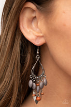 Load image into Gallery viewer, Adobe Air - Silver Earrings - Paparazzi Jewelry