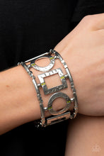Load image into Gallery viewer, Framed and Fabulous - Green Bracelet - Paparazzi Jewelry