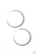 Load image into Gallery viewer, paparazzi-accessories-show-off-your-curves-silver-earrings