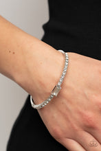Load image into Gallery viewer, Party Crashing Couture - White Bracelet - Paparazzi Jewelry