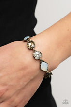 Load image into Gallery viewer, Jewelry Box Bauble - Brass Bracelet - Paparazzi Jewelry