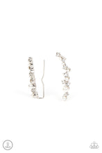 Load image into Gallery viewer, paparazzi-accessories-couture-crawl-white-post earrings
