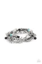 Load image into Gallery viewer, paparazzi-accessories-western-quest-black-bracelet