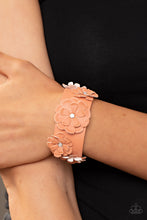 Load image into Gallery viewer, What Do You Pro-POSIES - Orange Bracelet - Paparazzi Jewelry