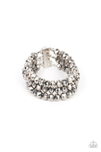 Load image into Gallery viewer, paparazzi-accessories-supernova-sultry-silver-bracelet