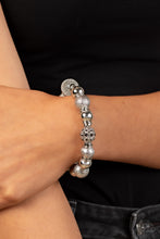 Load image into Gallery viewer, We Totally Mesh - Silver Bracelet - Paparazzi Jewelry