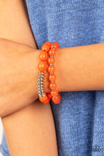 Load image into Gallery viewer, La Vida Vacation - Orange Bracelet - Paparazzi Jewelry