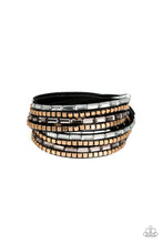 Load image into Gallery viewer, paparazzi-accessories-this-time-with-attitude-black-bracelet